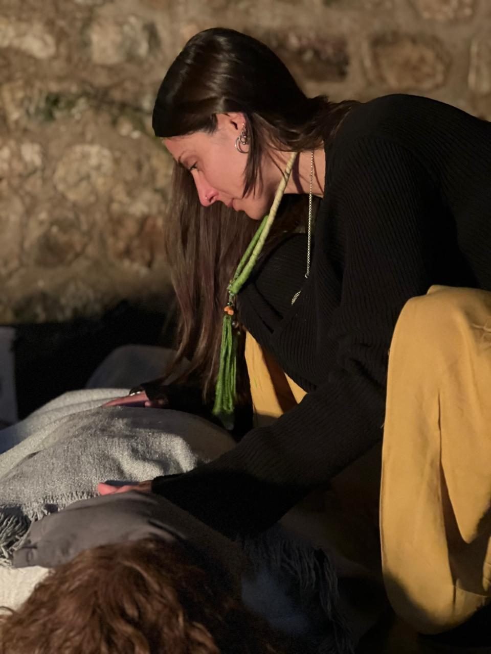 Una sesión de Reiki